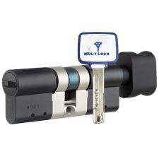 Циліндр Mul-t-lock MTL800/MT5+ 112 (66x46T) CAM30 3KEY ключ-тумблер BE чорний