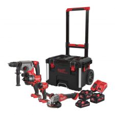 Набір акумуляторних інструментів Milwaukee M18FPP4E-555T, 