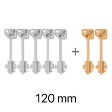 Набір ключів 5+2 (120 мм) для замків Potent серії 7100/8100