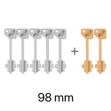 Набір ключів 5+2 (98 мм) для замків Potent серії 7100/8100