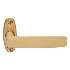 Ручка віконна Abloy 54/152 OVAL матова латунь