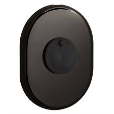 Декоративна накладка Disec KT088 MATRIX OVAL чорний глянсовий