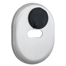 Декоративна накладка Disec KT3856 LEVER KEY OVAL матова нержавіюча сталь