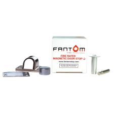 Стопор дверной огнеупорный Fantom Fire хром матовый