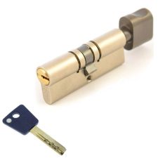 Цилиндр Mul-t-lock 7x7 115 (55x60T) 5KEY ключ-тумблер  NST TO_ABR бронза