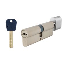 Цилиндр Mul-t-lock Integrator 90 (45x45T) 3KEY ключ-тумблер TO_BN матовая нержавеющая сталь