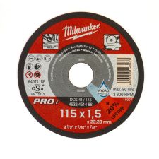 Отрезной диск SCS 41/115х15 PRO+ 1 шт Milwaukee