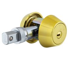 Замок врізний Mul-t-lock Dead Bolt Hercular MT5+ (ключ-тумблер) VIP полірована латунь