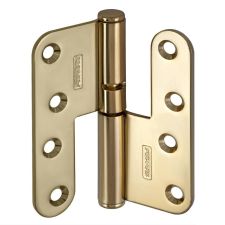 Петля дверная карточная Abloy 3228*110T МЕ (Н) матовое золото левая