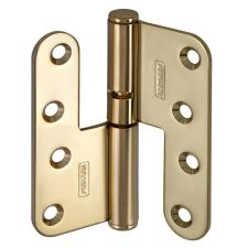 Петля дверная карточная Abloy 3228*110T МЕ (Н) матовое золото правая